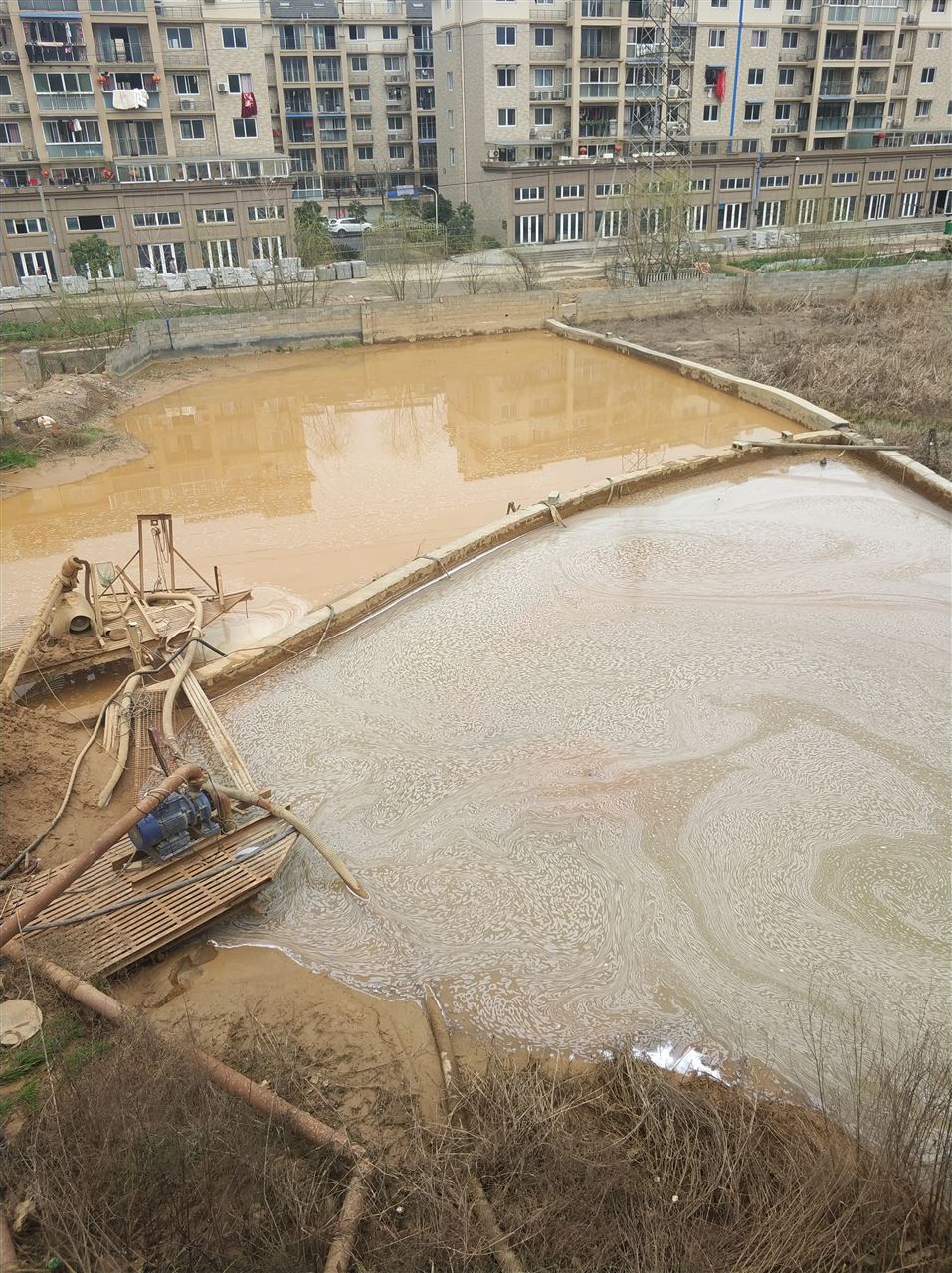 苏州沉淀池淤泥清理-厂区废水池淤泥清淤